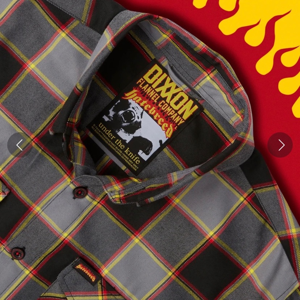 DIXXON HATEBREED FLANNEL